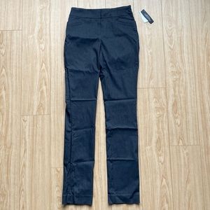 NWT Reitmans charcoal grey straight leg dress pant